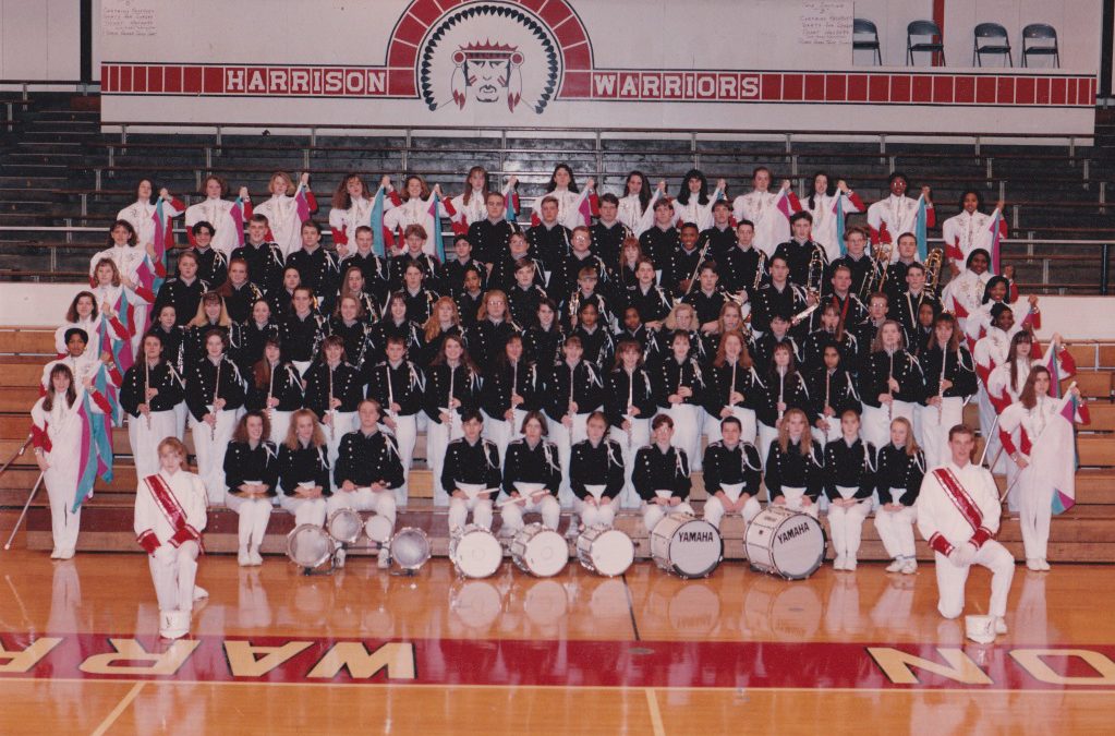 1993-94 Evansville Harrison High School Marching Warriors