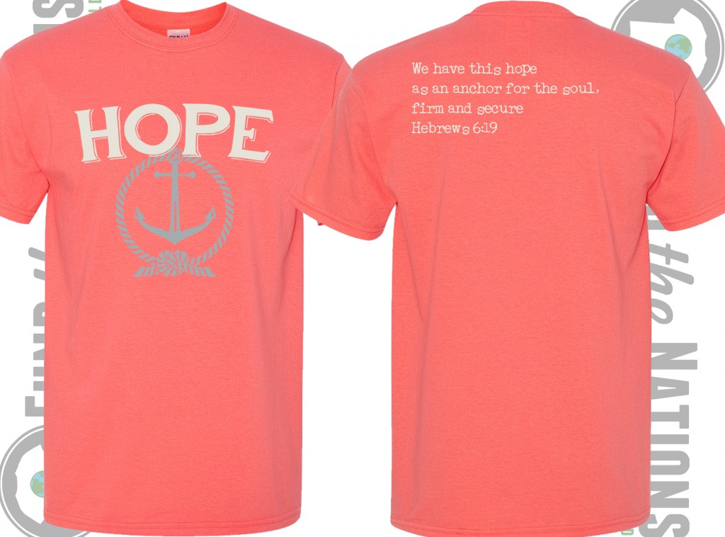 We have this hope as an anchor t-shirt  Hebrews 6:19