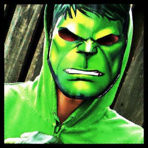 Aiden as Hulk #AvengersUnite
