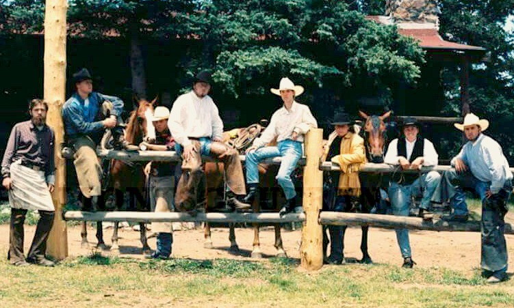 Philmont staff at Beaubien Camp in 1995.