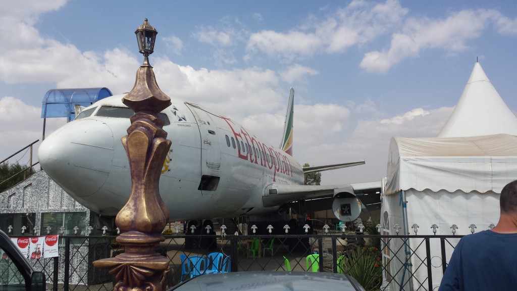 Airplane Restaurant in Ethiopia