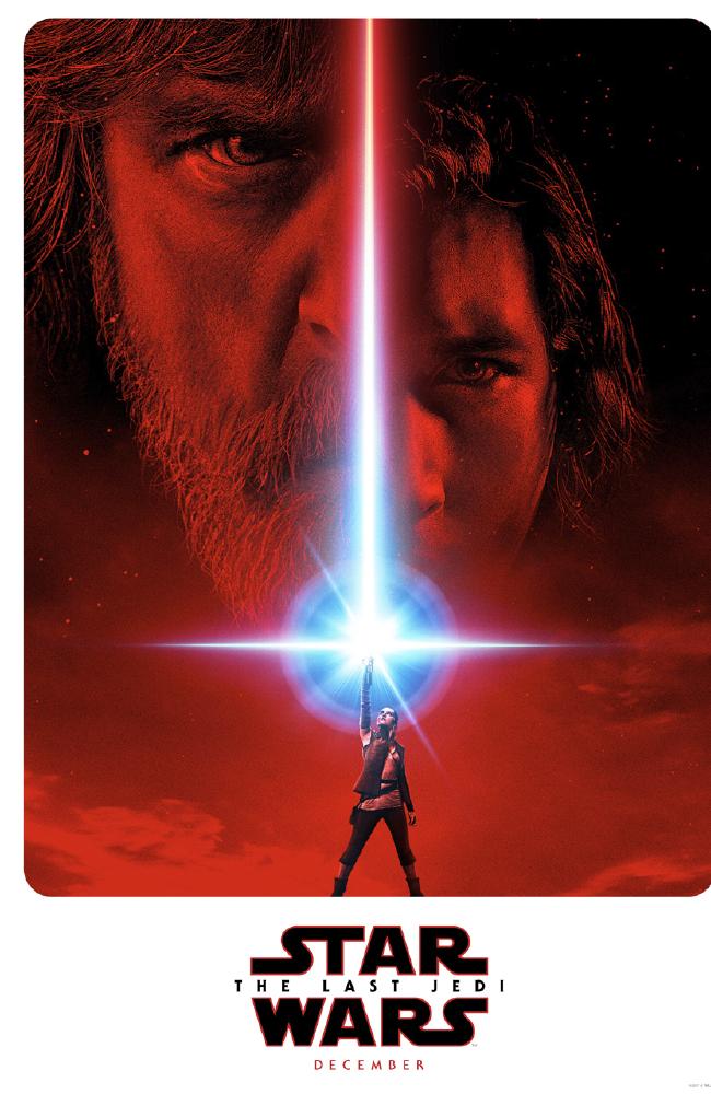 Star Wars: The Last Jedi vintage Poster