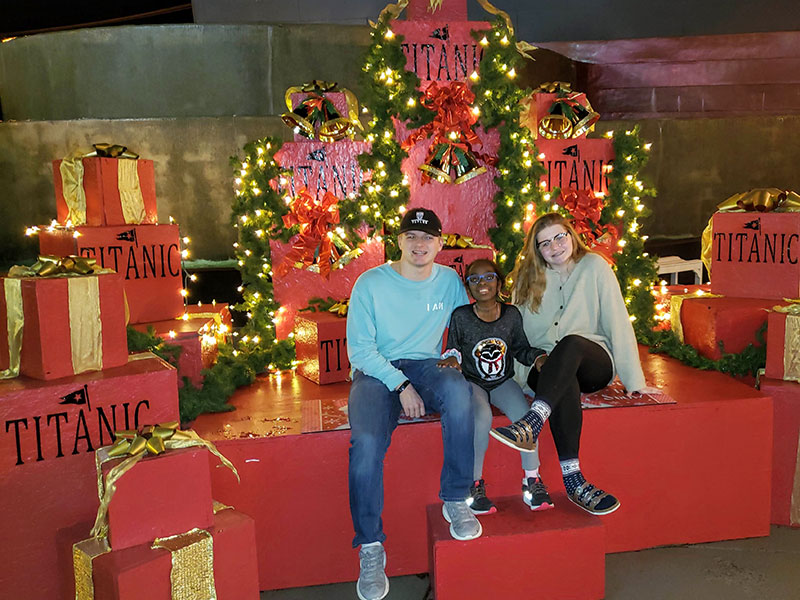 Tennessee Christmas at the Titanic Museum in Pigeon Forge 