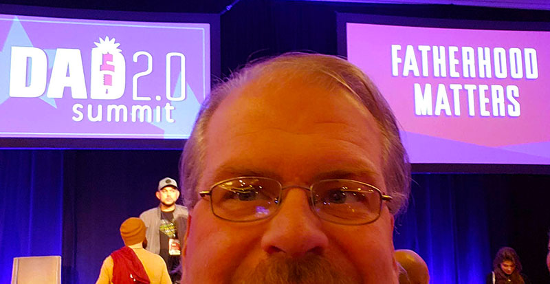 Selfie at Dad 2.0 Summit in Washington D.C.