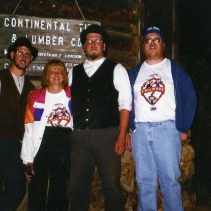 Crater Lake Camp in Philmont Scout Ranch in 1996