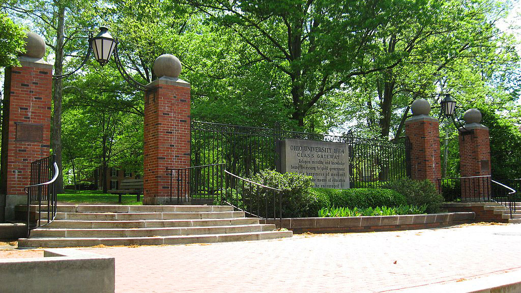 College Green at Ohio University in Athens, Ohio